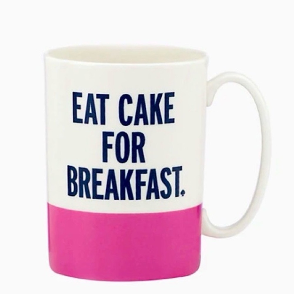 Kate Spade Eat Cake For Breakfast Mug